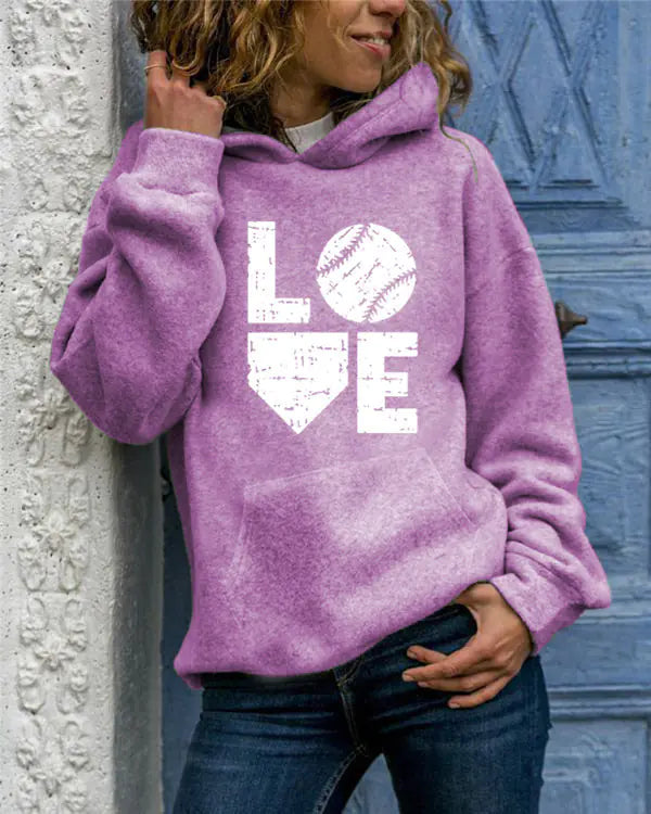 Stylischer LOVE Hoodie – Komfort trifft modisches Statement