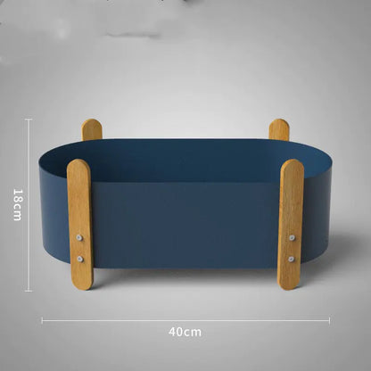 Nordischer Eisentopf – Minimalistischer Blumentopf in modernem Design, Korrosionsbeständig